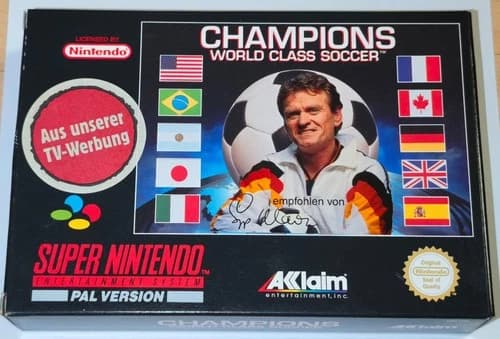 Champions World Class Soccer - Super Nintendo Entertainment System - SNES | CIB