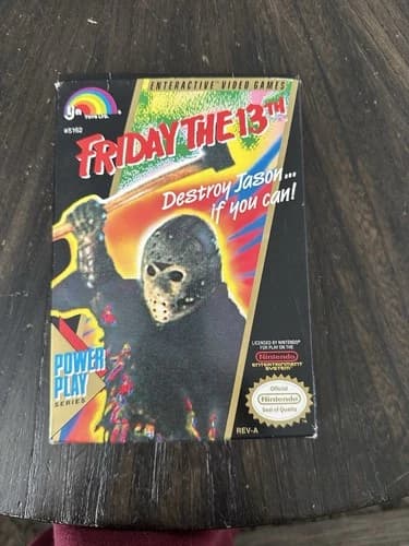 Nintendo NES Game Friday The 13th CIB Complete In Box
