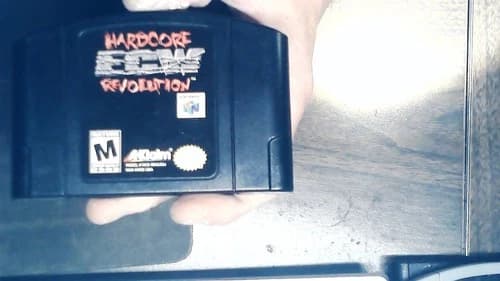 ECW Hardcore Revolution (Nintendo 64 N64, 2000) Cartridge Only RARE Tested Works