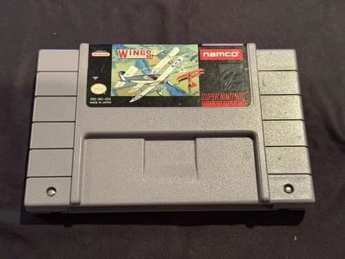 Wings 2: Aces High (SNES) Tested, Genuine
