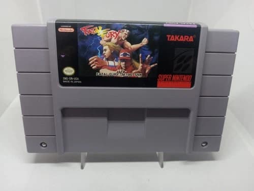 Fatal Fury (Super Nintendo Entertainment System, 1992) SNES