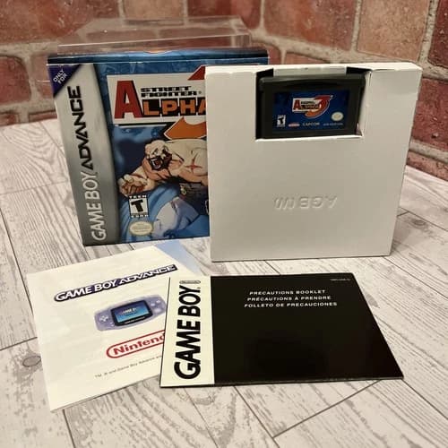 Street Fighter Alpha 3 (Game Boy Advance GBA) Works Authentic Complete CIB