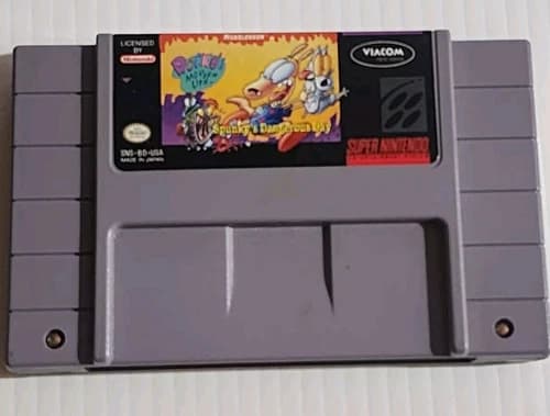 Rocko's Modern Life: Spunky's Dangerous Day (Super Nintendo 1992) SNES Tested