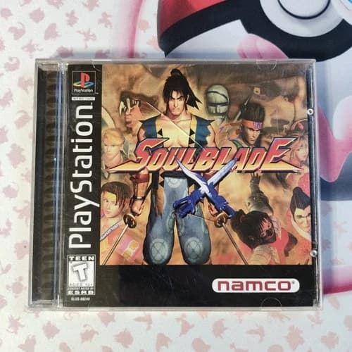 Soul Blade (PlayStation 1 PS1 PSX, 1996)