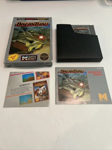BreakThru NES (Nintendo Entertainment System) CIB - Fast Free Shipping!