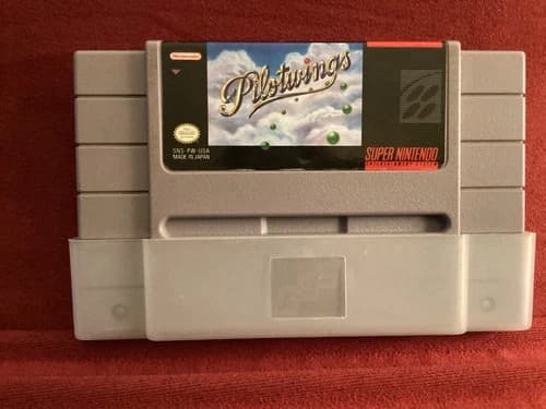 Very Good Preowned cond Pilotwings Super Nintendo Entertainment System Cart Only