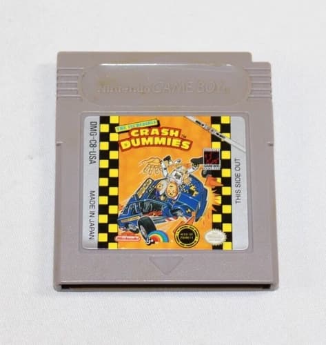 The Incredible Crash Dummies Nintendo Game Boy Very Good Condition! Tested!