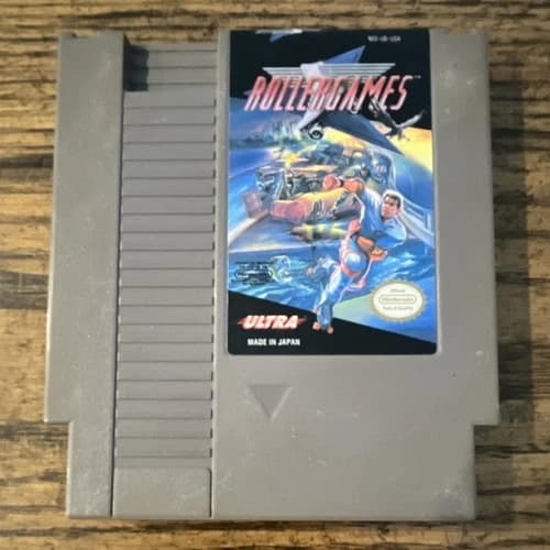 Ultra Rollergames Nintendo NES Game Cartridge NTSC-U/C US/Canada