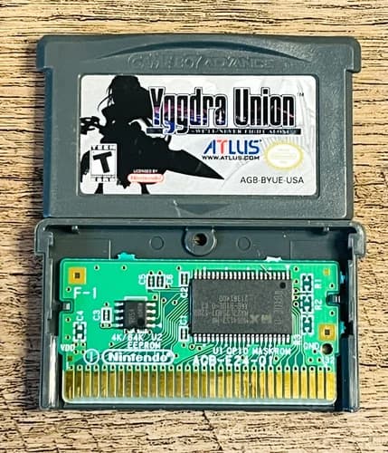 Yggdra Union We'll Never Fight Alone (Nintendo Game Boy Advance ) GBA Authentic