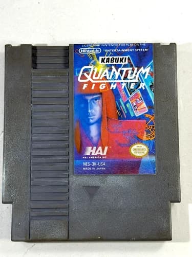 Kabuki Quantum Fighter (Nintendo Entertainment System, 1991) NES