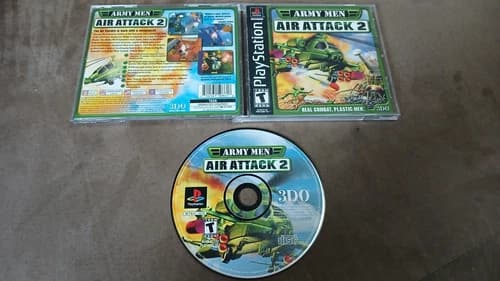 *** CIB w/ Registration Card *** Army Men: Air Attack 2 (PlayStation 1) PS1