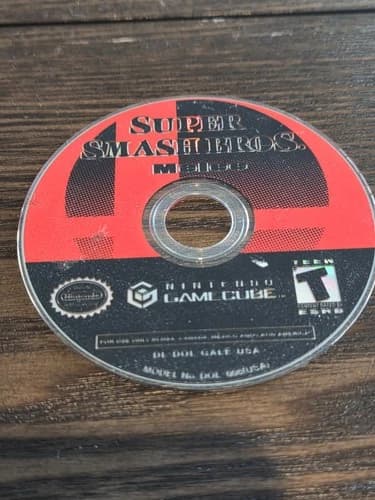 Super Smash Bros Melee GameCube DISC ONLY Tested & Working Nintendo GC