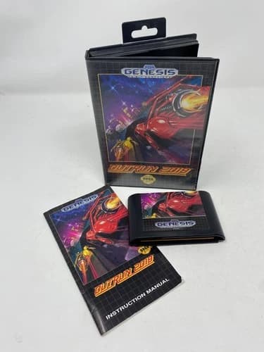 OutRun 2019 (Sega Genesis, 1993) TESTED Complete In Box