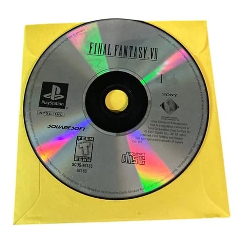 Sony PlayStation 1 PS1 Disc Only TESTED Final Fantasy VII 7 1997 Disc 1 Only GH