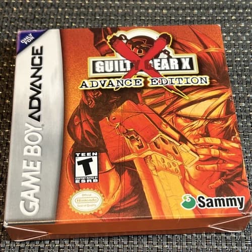 Guilty Gear X: Advance Edition (Nintendo Game Boy Advance, 2002) GBA - COMPLETE!