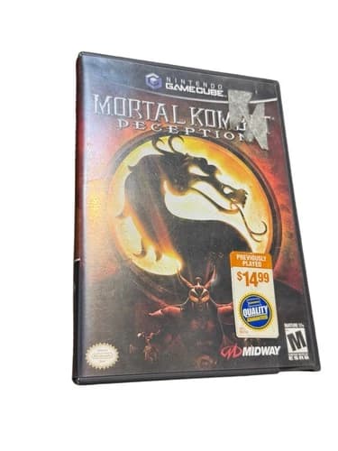 Mortal Kombat: Deception (Nintendo GameCube, 2005) CIB Complete
