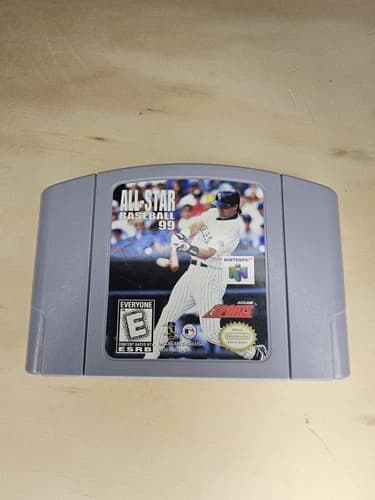 All-Star Baseball 99 - N64 Game Authentic, Tested, Working. Cartridge Only