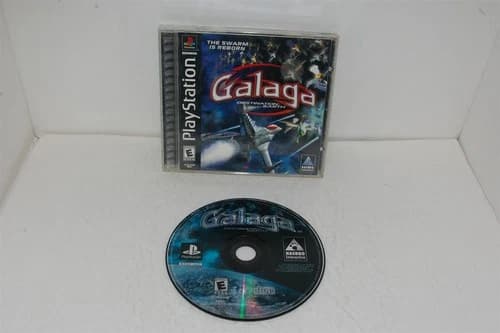 Galaga: Destination Earth (Sony Playstation 1, 2000) PS1 Complete TESTED