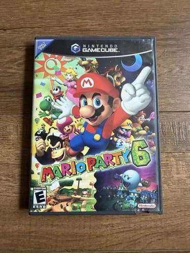 Mario Party 6 Nintendo GameCube CIB Complete Authentic Tested Working