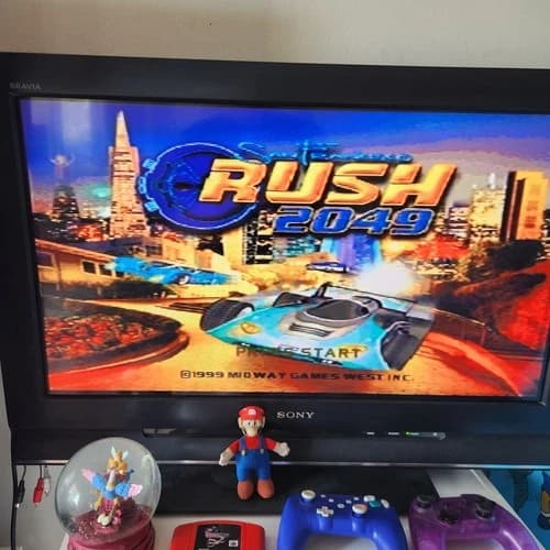 N64 San Francisco Rush 2049 (Nintendo) - Tested **READ**