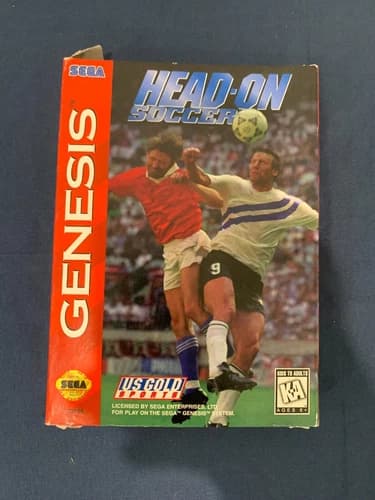 Head-On Soccer (Sega Genesis, 1995) - TESTED
