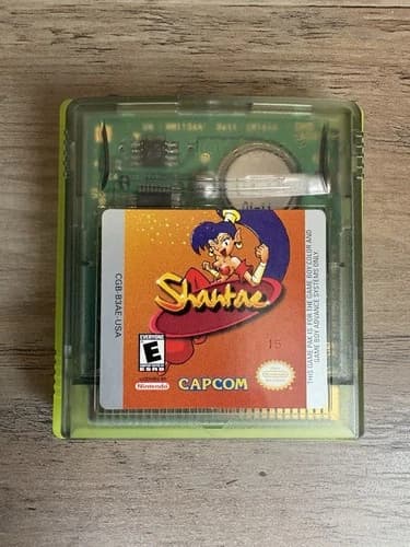 Shantae Game Boy Color GBC Cartridge – AUTHENTIC – Tested Works
