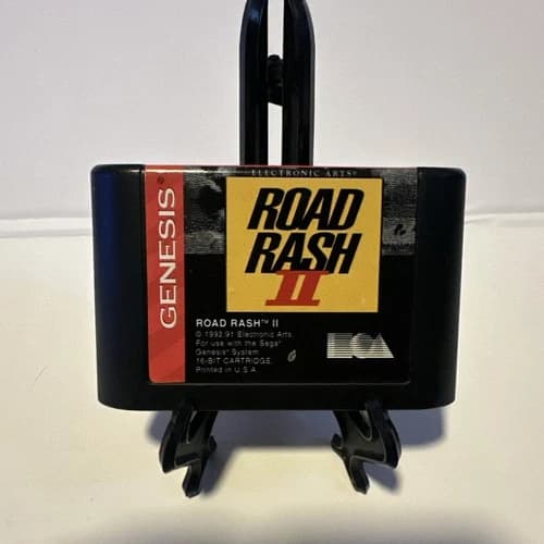 Road Rash 2 II Sega Genesis 1992 Authentic Game Cartridge, Tested