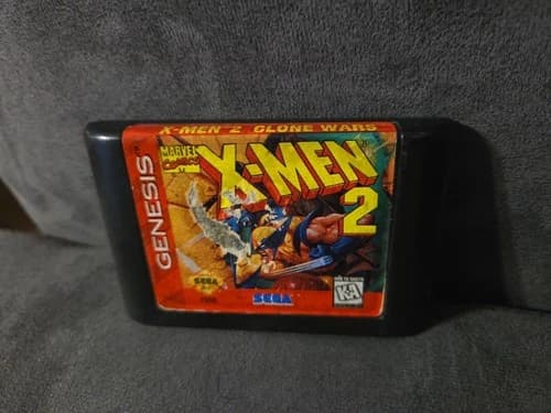 X-Men 2 Clone Wars (Sega Genesis, 1994) Tested Works Cartridge Only
