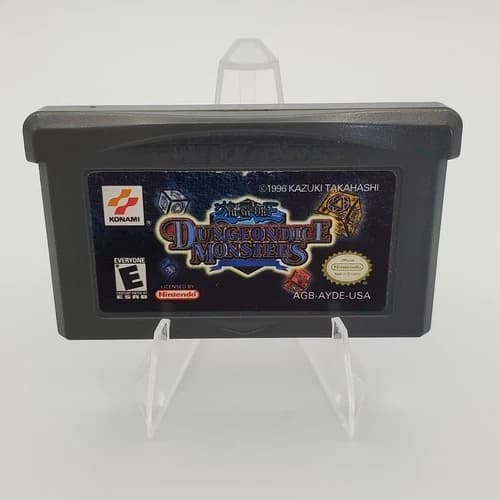 Yu-Gi-Oh Dungeon Dice Monsters Game Boy Advance Cartridge GBA Tested Authentic