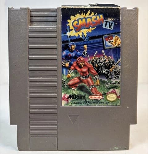 Smash T.V. (Nintendo NES) Original Cartridge