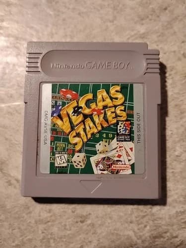 Vegas Stakes Nintendo Game Boy Cartridge Only
