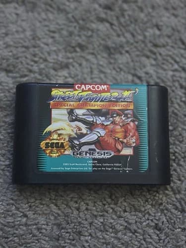 Street Fighter II': Special Champion Edition (Sega Genesis, 1993) Cartridge Only