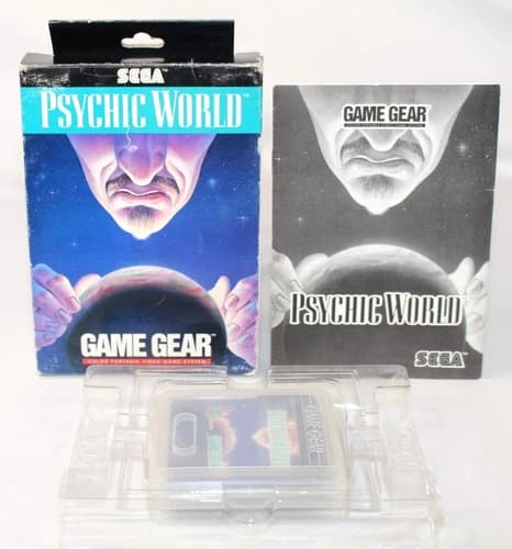 Psychic World Sega Game Gear Complete CIB Authentic! Good Condition! NICE!