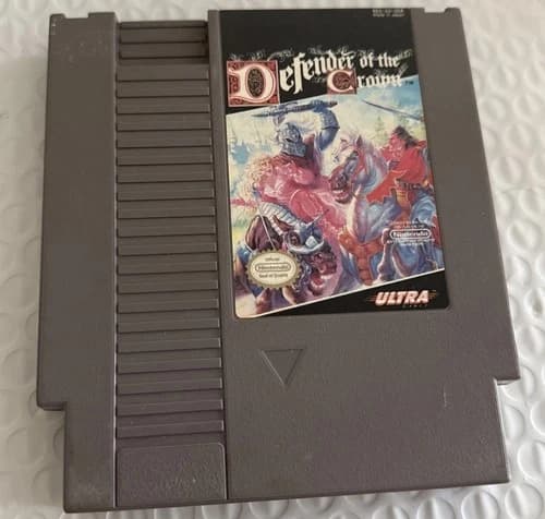 Nintendo NES Defender Of The Crown Game