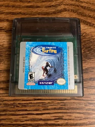 Rare! ULTIMATE SURFING Nintendo Game Boy Color 2001 Authentic! See photos! GBC