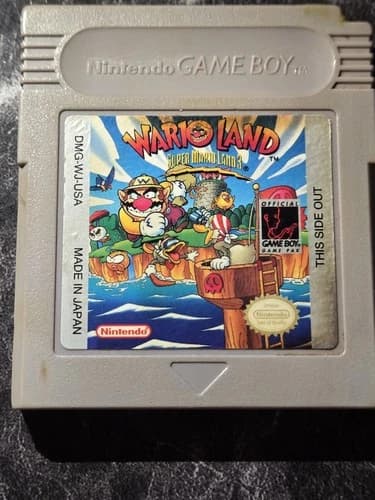 Wario Land: Super Mario Land 3 Nintendo Game Boy Authentic Loose Tested
