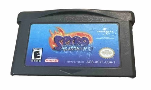 Spyro Season of Ice (Nintendo Game Boy Advance, 2001) Cart Only - TESTED