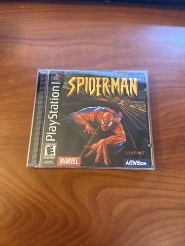 Spider-Man PS1 Black Label (PlayStation) - CIB with manual, REG CARD - TESTED