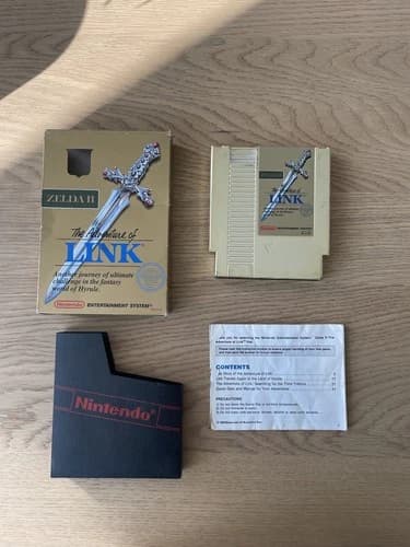 Zelda 2 Adventure Of Link NES CIB
