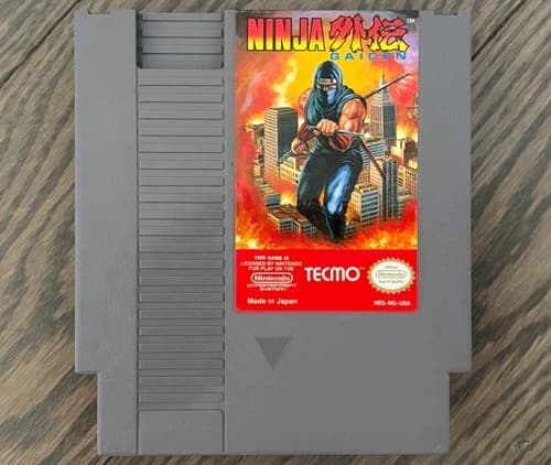 Ninja Gaiden (Nintendo NES) GREAT CONDITION BERY CLEAN