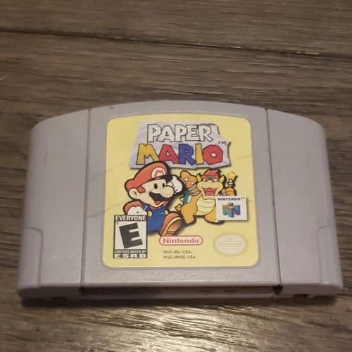 Nintendo Paper Mario Nintendo 64 N64 NTSC-U/C (US/Canada) E-Everyone