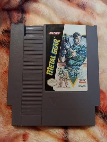 Metal Gear (Nintendo Entertainment System, 1988, NES) Authentic & Tested