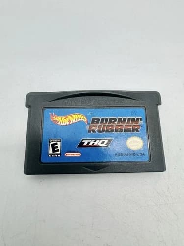 Hot Wheels: Burnin' Rubber (Nintendo Game Boy Advance GBA) Cartridge Only Tested