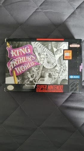 King Arthur's World (Super Nintendo Entertainment System, 1993) Complete SNES