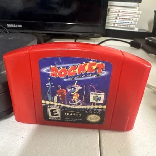 Rocket: Robot on Wheels (N64) Authentic, Cleaned, Tested*, Cart Only
