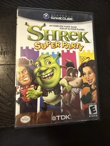 Shrek: Super Party (Nintendo GameCube, 2003) [COMPLETE/TESTED]
