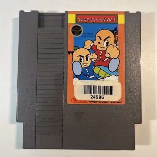 Kung Fu Heroes (Nintendo Entertainment System NES 1989) CIB Complete Tested