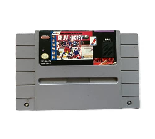 NHLPA Hockey 93 (Super Nintendo SNES, 1992) CART ONLY, Free Shipping