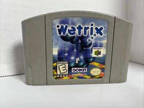 Wetrix (Nintendo 64 N64) Authentic Cartridge Only