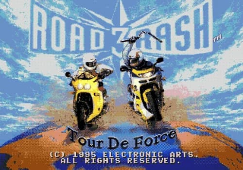 Road Rash III 3 - Sega Genesis Game